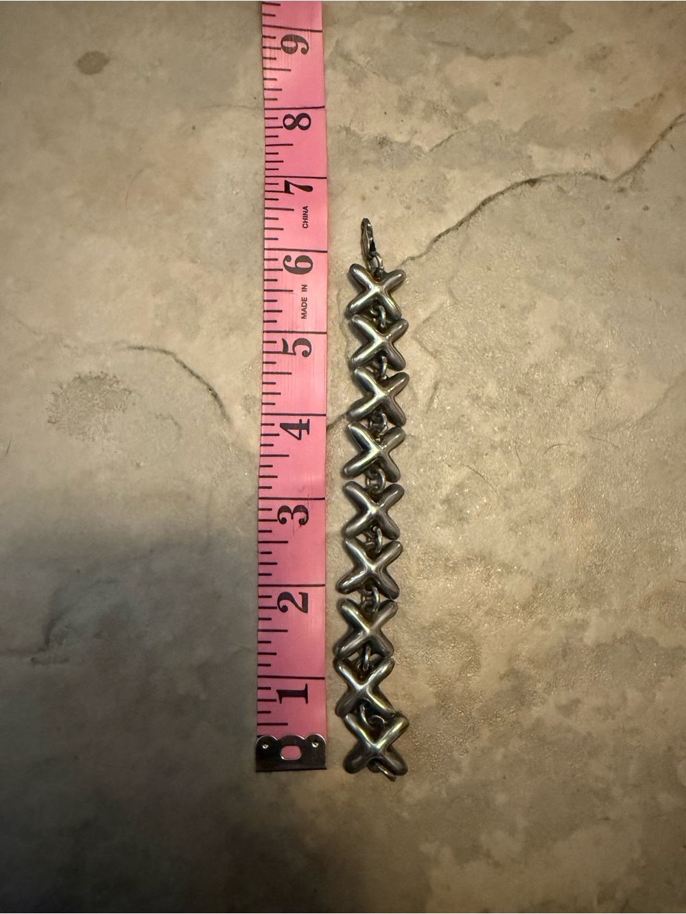 Sterling Silver X-Link Bracelet - Women Accessories